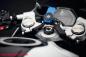 Preview: Triumph Daytona 660 Quad Lock kompatibler Navihalter von Evotech Performance